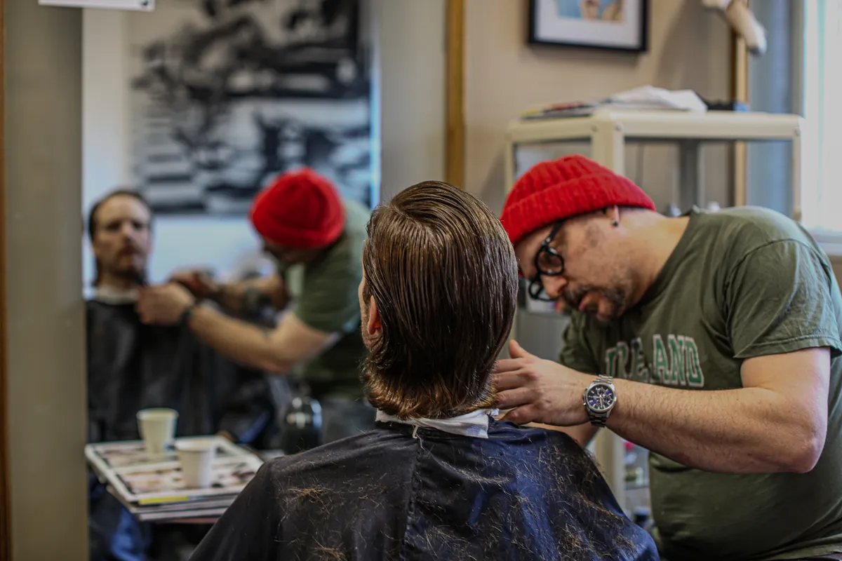 Brändikuvaus: Joni's Barbershop, kuva 4/7